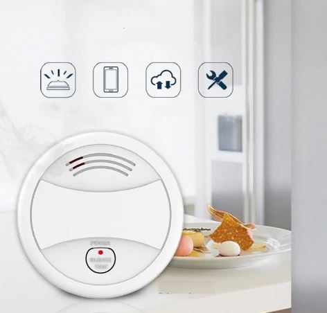 HomeShield Pro™ Smart Smoke Detector (WiFi Fire Alert System)